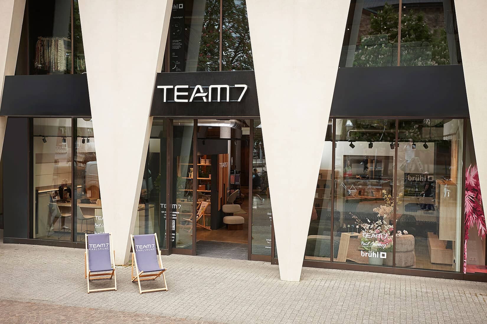 Der TEAM 7 Flagshipstore in der Karlsruher Innenstadt